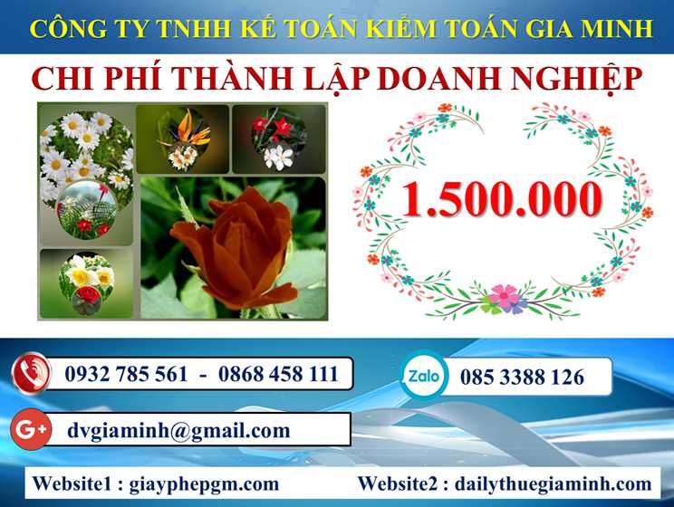 Dịch vụ giải thể doanh nghiệp tại Huyện Từ Liêm 5 Chi phí dịch vụ giải thể doanh nghiệp tại Huyện Từ Liêm