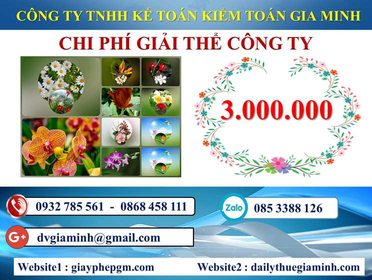 Chi phí dịch vụ giải thể doanh nghiệp tại Nha Trang