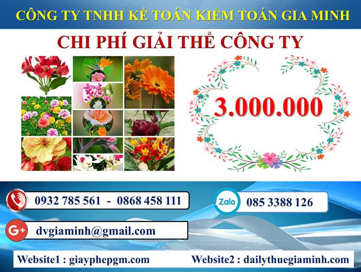 Dịch vụ giải thể doanh nghiệp tại Phú Yên 5 Chi phí dịch vụ giải thể doanh nghiệp tại Phú Yên