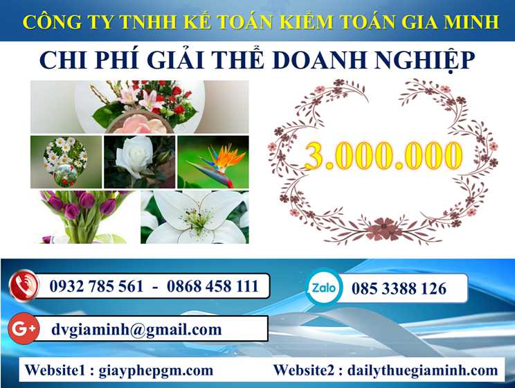 Dịch vụ giải thể doanh nghiệp tại Quận 12 5 Chi phí dịch vụ giải thể doanh nghiệp tại Quận 12