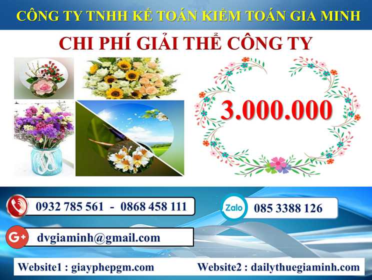 Dịch vụ giải thể doanh nghiệp tại Quận Hải Châu 5 Chi phí dịch vụ giải thể doanh nghiệp tại Quận Hải Châu