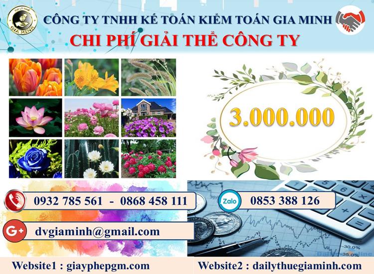 Dịch vụ giải thể công ty giá rẻ tại Huyện Sóc Sơn 5 Chi phí giải thể công ty giá rẻ tại Huyện Sóc Sơn