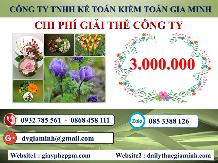Dịch vụ giải thể công ty tại Bình Dương – Nhanh chóng, Uy tín, Trọn gói 5 Chi phí giải thể doanh nghiệp tại Bình Dương