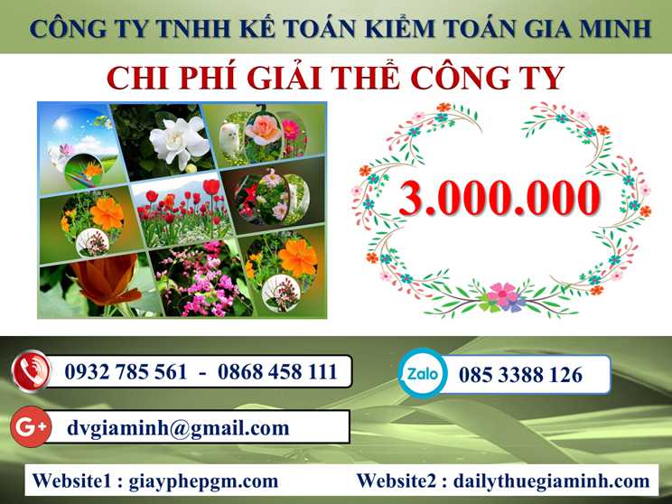 Dịch vụ giải thể công ty tại Hải Dương – 3.000.000 – Uy tín, nhanh chóng 2025 5 Chi phí giải thể doanh nghiệp tại Hải Dương