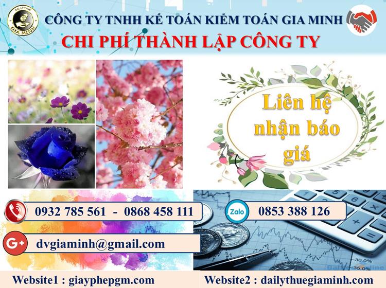 Dịch vụ kế toán báo cáo thuế tại Huyện Nhà Bè 5 Chi phí DVKT báo cáo thuế tại Huyện Nhà Bè