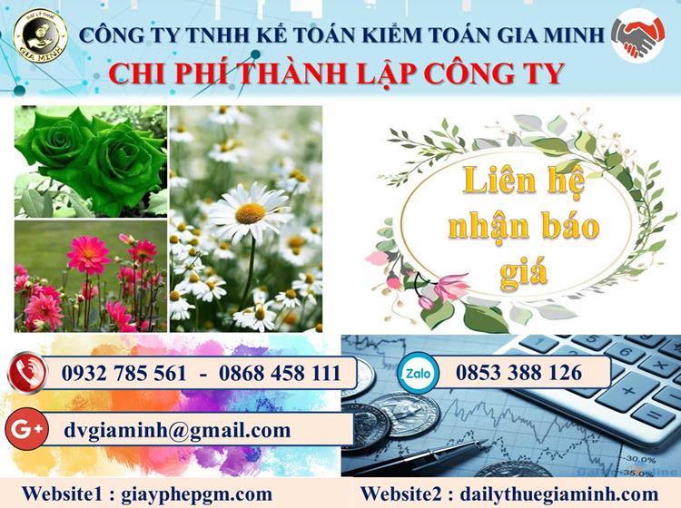 Dịch vụ kế toán báo cáo thuế tại Huyện Sóc Sơn 5 Chi phí DVKT báo cáo thuế tại Huyện Sóc Sơn