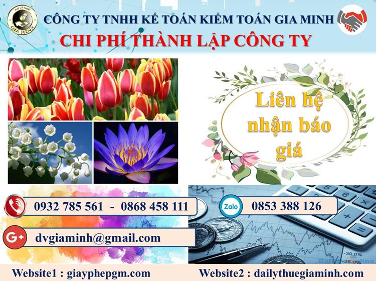 Dịch vụ kế toán báo cáo thuế tại Quận Tây Hồ 5 Chi phí DVKT báo cáo thuế tại Quận Tây Hồ