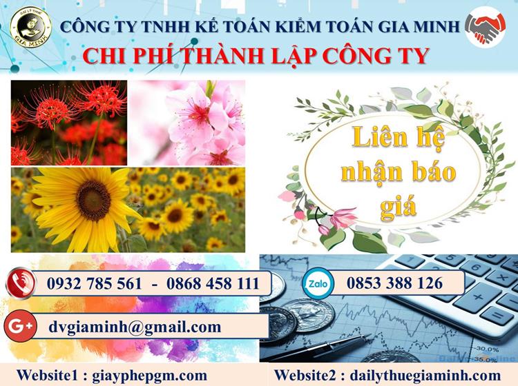 Dịch vụ kế toán báo cáo thuế tại Thành Phố Hải Phòng 5 Chi phí dịch vụ kế toán báo cáo thuế tại Thành Phố Hải Phòng