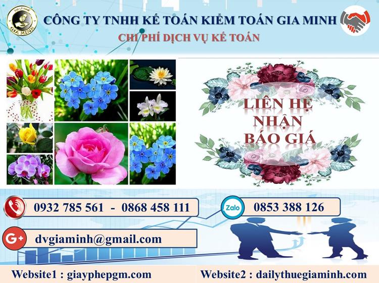 Dịch vụ kế toán giá rẻ tại Huyện đảo Bạch Long Vĩ 5 Chi phí kế toán tại Huyện đảo Bạch Long Vĩ