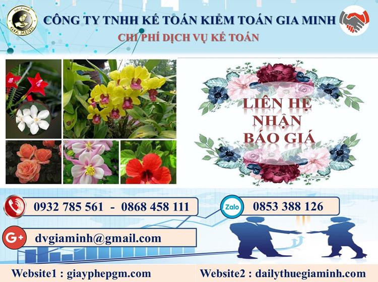 Chi phí kế toán tại Lào Cai