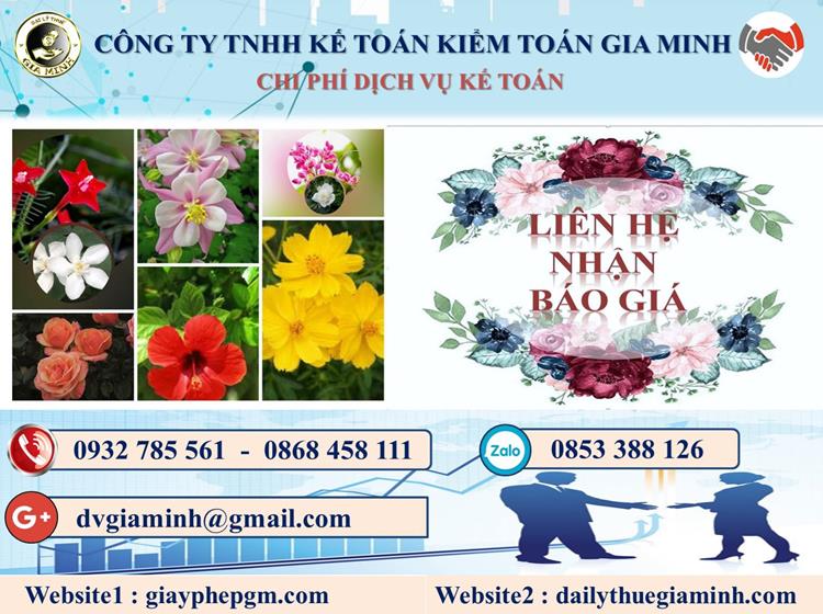 Dịch vụ kế toán giá rẻ tại Quận Bình Thạnh 5 Chi phí kế toán tại Quận Bình Thạnh