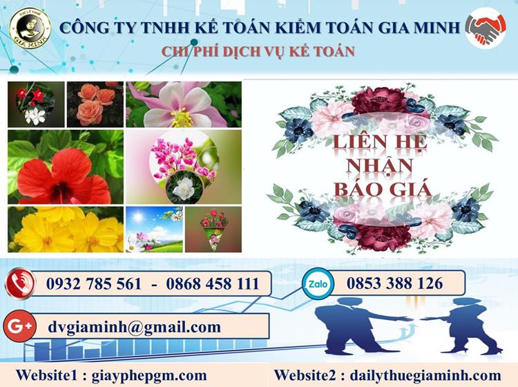 Dịch vụ kế toán giá rẻ tại Quận Liên Chiểu 5 Chi phí kế toán tại Quận Liên Chiểu