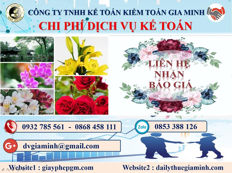 Dịch vụ kế toán Huyện Phong Điền 12 Chi phí kế toán Huyện Phong Điền