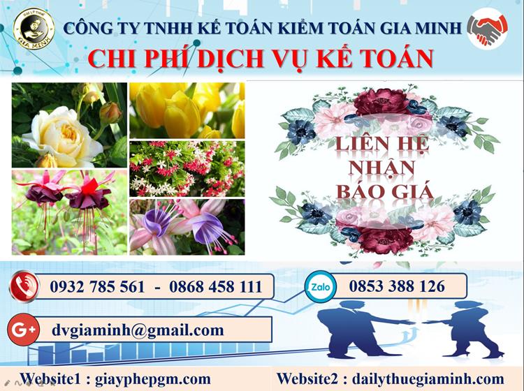 Dịch vụ kế toán trọn gói tại Phú Quốc 5 Chi phí kế toán trọn gói tại Phú Quốc