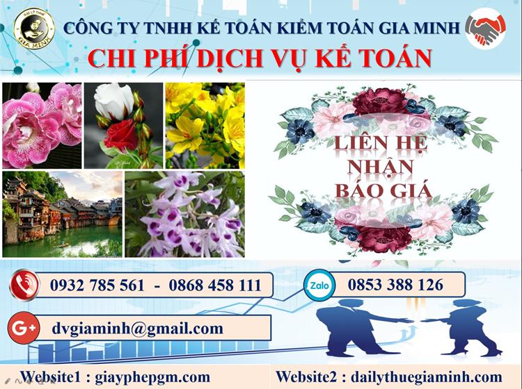 Chi phí kế toán trọn gói tại Thừa Thiên Huế