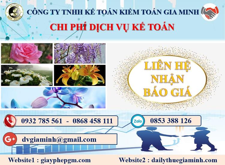 Dịch vụ kế toán trọn gói từ 500000/ tháng tại Huyện Hóc Môn 11 Chi phí kế toán trọn gói từ 500000/ tháng tại Huyện Hóc Môn