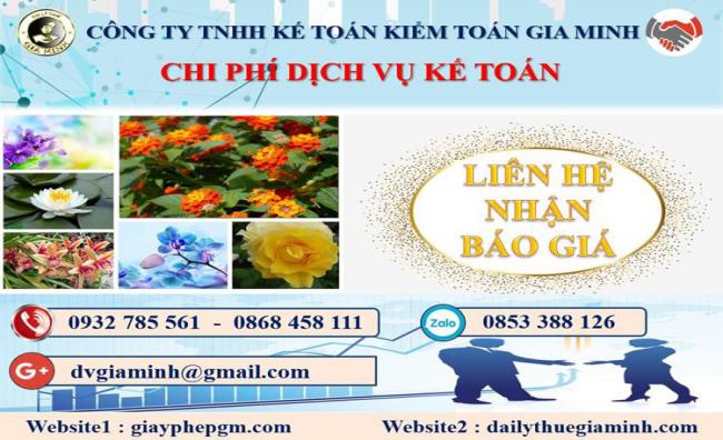 Dịch vụ kế toán trọn gói từ 500000/ tháng tại Huyện Quốc Oai 5 Chi phí kế toán trọn gói từ 500000/ tháng tại Huyện Quốc Oai