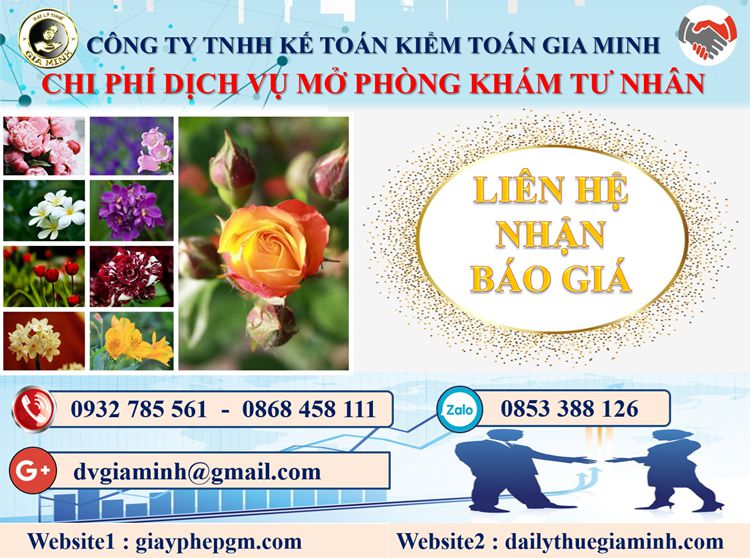 Dịch vụ mở phòng khám tư nhân tại Đắk Nông 8 Chi phí mở phòng khám tư nhân tại Đắk Nông
