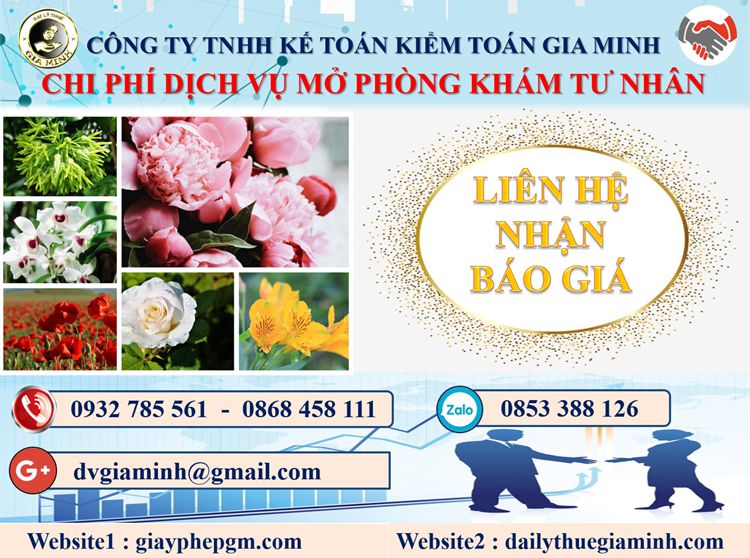Dịch vụ mở phòng khám tư nhân tại Hải Phòng 12 Chi phí mở phòng khám tư nhân tại Hải Phòng