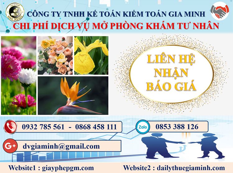 Dịch vụ mở phòng khám tư nhân tại Huyện Hóc Môn 5 Chi phí mở phòng khám tư nhân tại Huyện Hóc Môn