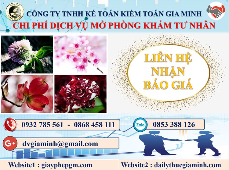Chi phí mở phòng khám tư nhân tại Quận 12