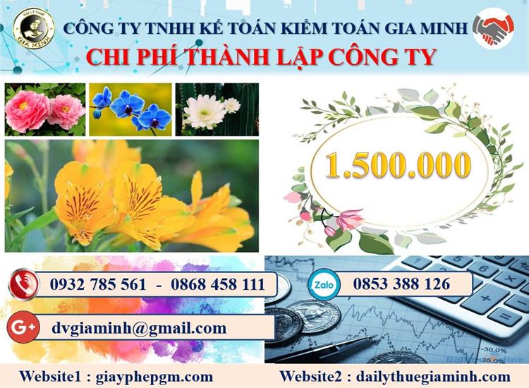 Chi phí thành lập doanh nghiệp ở Đà Nẵng