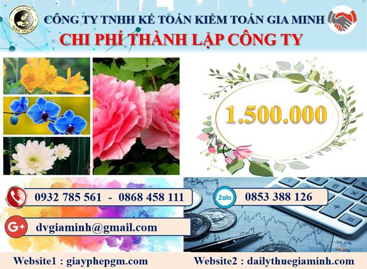 Chi phí thành lập doanh nghiệp ở Hải Phòng