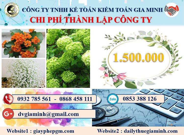 Dịch vụ thành lập doanh nghiệp ở Huyện Củ Chi 5 Chi phí thành lập doanh nghiệp ở Huyện Củ ChiChi phí thành lập doanh nghiệp ở Huyện Củ Chi