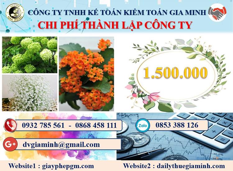 Dịch vụ thành lập doanh nghiệp ở Huyện Hóc Môn 5 Chi phí thành lập doanh nghiệp ở Huyện Hóc Môn