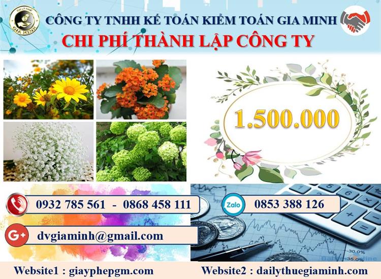 Dịch vụ thành lập doanh nghiệp ở Quận 12 5 Chi phí thành lập doanh nghiệp ở Quận 12