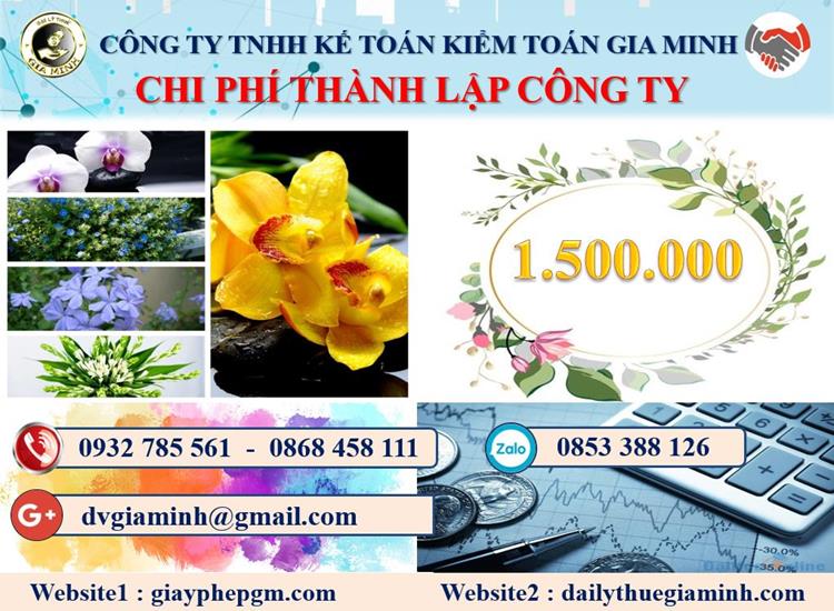 Chi phí thành lập doanh nghiệp ở Quận Đồ Sơn