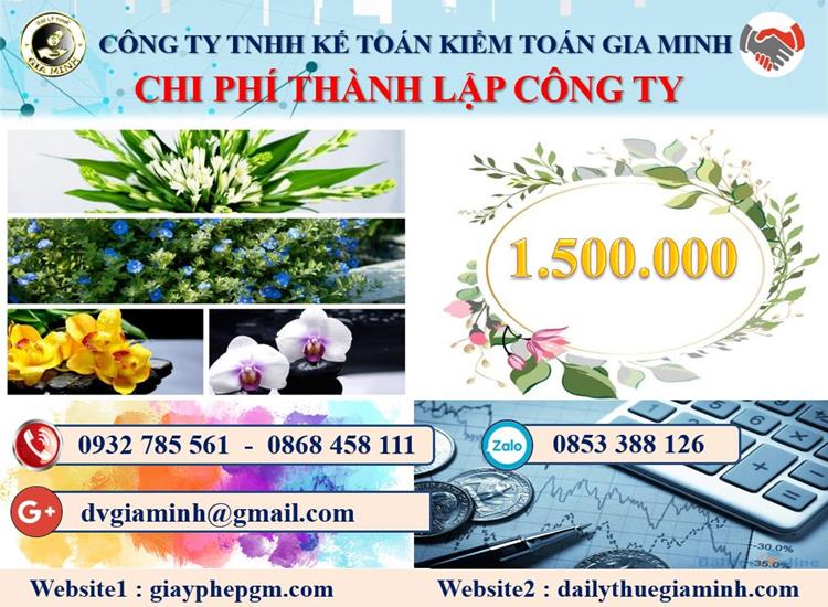Chi phí thành lập doanh nghiệp ở Quận Dương Kinh