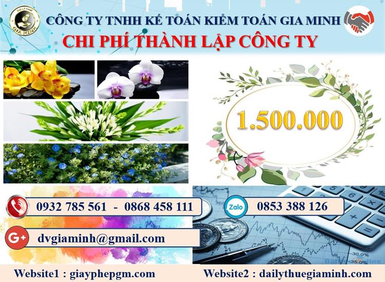 Chi phí thành lập doanh nghiệp ở Quận Hải An