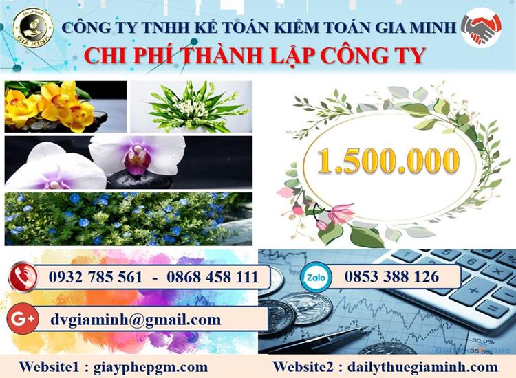 Chi phí thành lập doanh nghiệp ở Quận Hồng Bàng