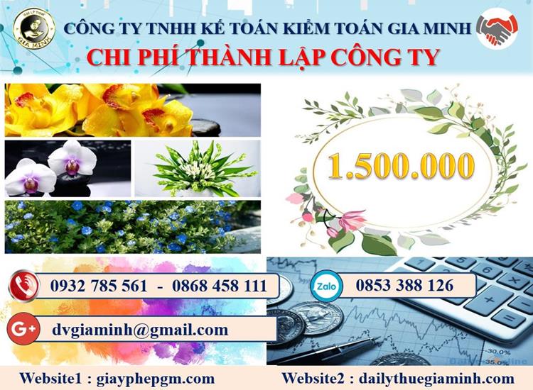 Chi phí thành lập doanh nghiệp ở Quận Lê Chân