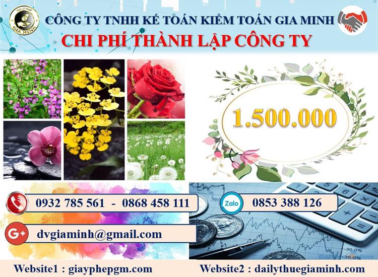 Chi phí thành lập doanh nghiệp ở Quận Thanh Khê