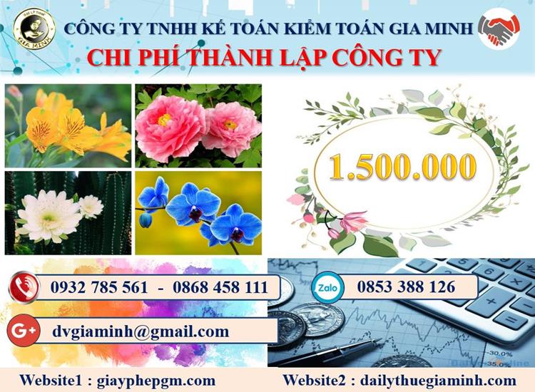 Chi phí thành lập doanh nghiệp ở Quảng Ninh