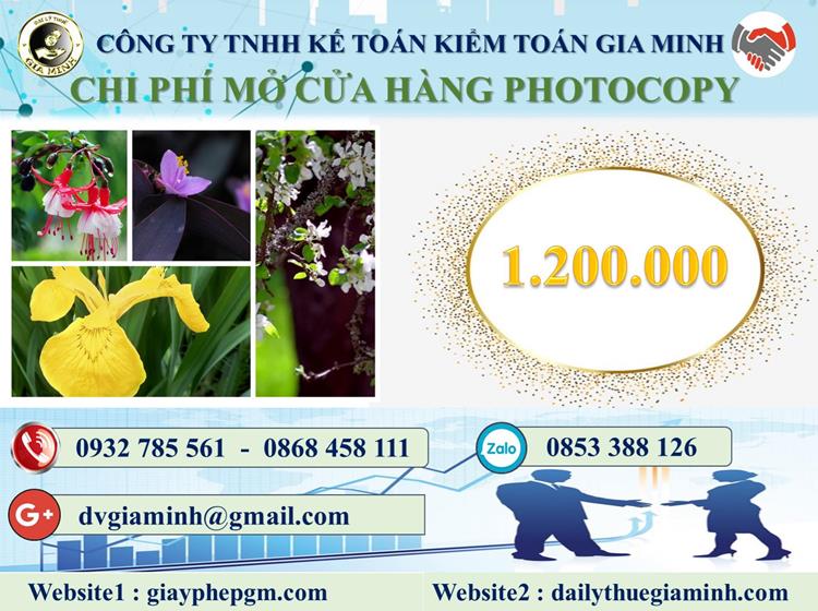 Mở cửa hàng photocopy tại Thành phố Hải Phòng 5 Chi phí mở cửa hàng tại Thành phố Hải Phòng