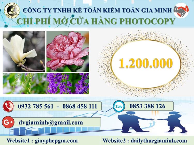 Mở cửa hàng photocopy tại TP Hà Nội 5 Chi phí mở cửa hàng tại TP Hà Nội