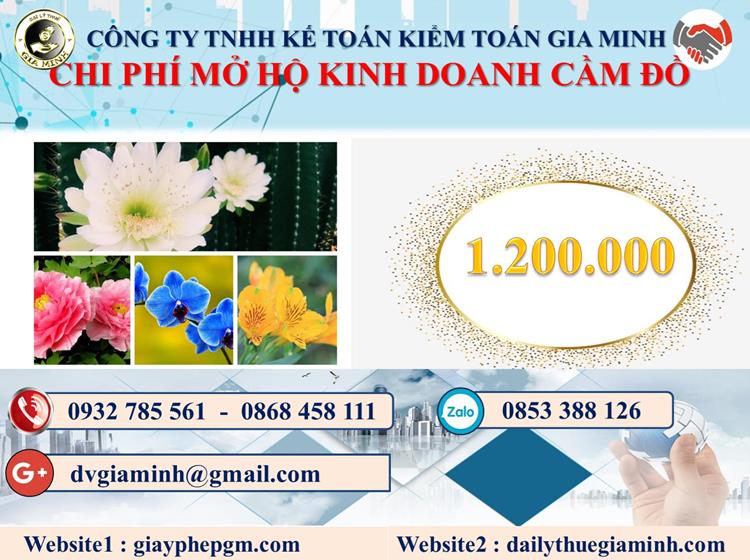 Mở hộ kinh doanh cầm đồ tại Thành phố Hải Phòng 5 Chi phí mở hộ kinh doanh cầm đồ tại Thành phố Hải Phòng