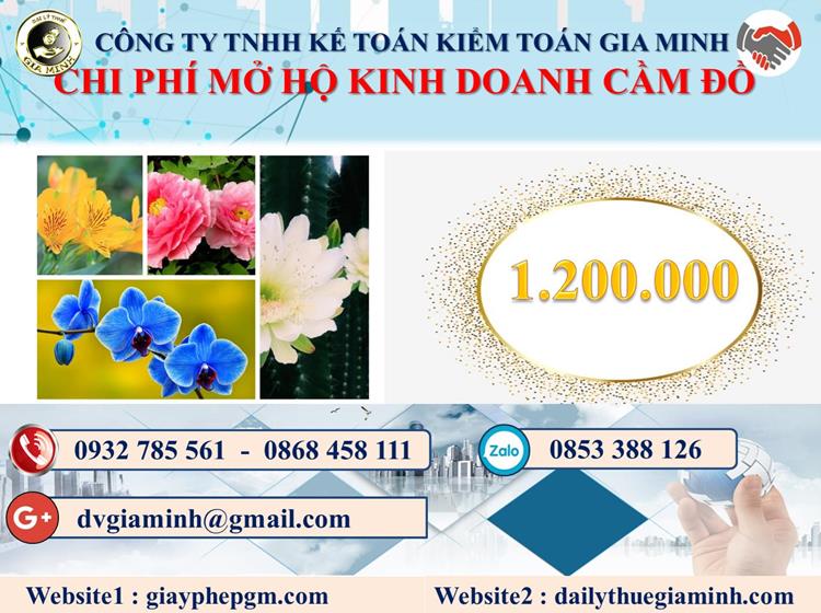 Mở hộ kinh doanh cầm đồ tại Yên Bái 2 Chi phí mở hộ kinh doanh cầm đồ tại Yên Bái
