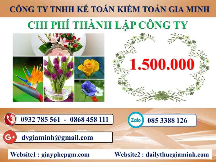 Chi phí thành lập doanh nghiệp âm nhạc tại Lào Cai