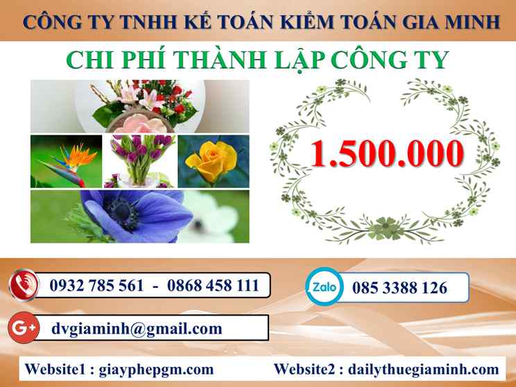 Chi phí thành lập doanh nghiệp âm nhạc tại Long An