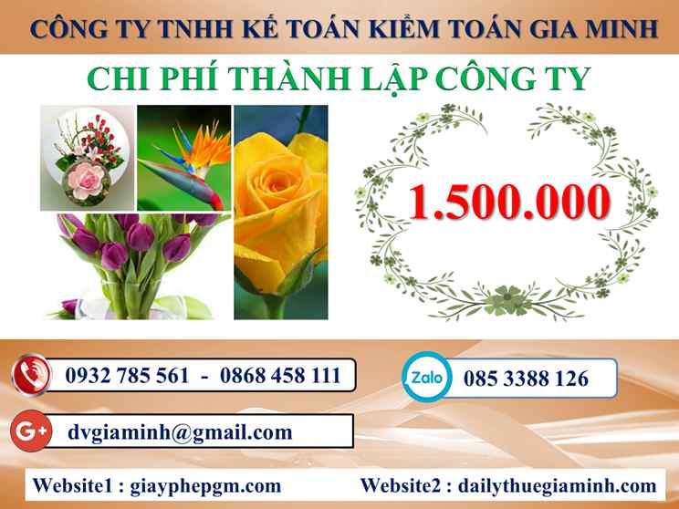 Chi phí thành lập doanh nghiệp âm nhạc tại Trà Vinh  