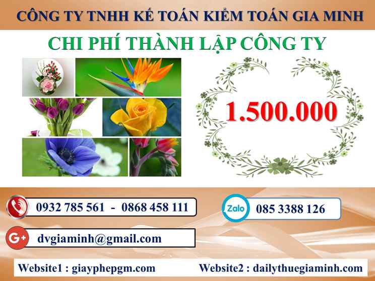 Chi phí thành lập doanh nghiệp âm nhạc tại Tuyên Quang