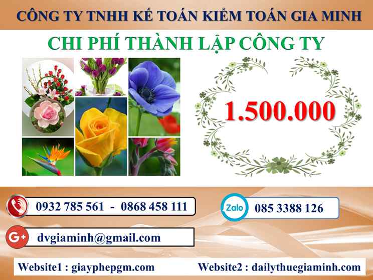 Chi phí thành lập doanh nghiệp âm nhạc tại Vĩnh Long   
