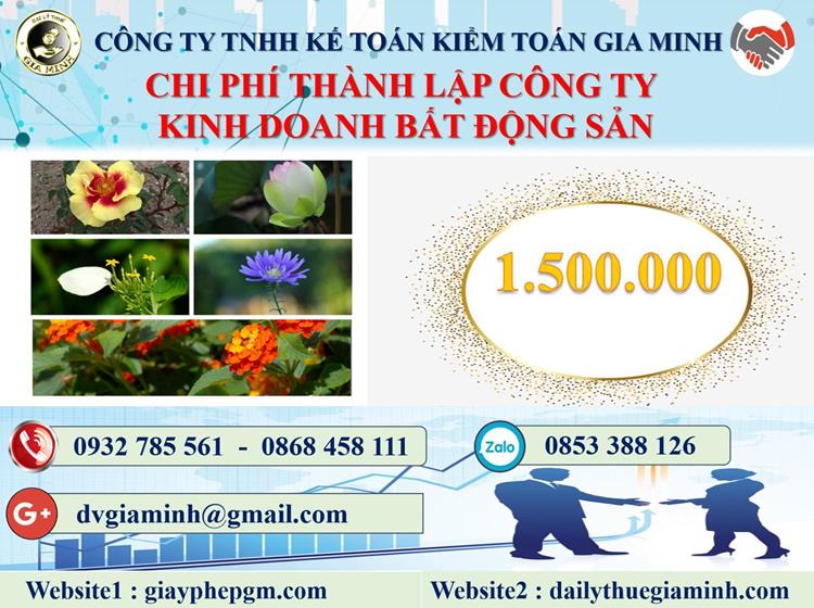 Chi phí thành lập công ty kinh doanh BĐS tại Hưng Yên
