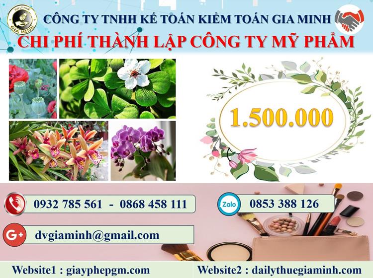 Thành lập công ty kinh doanh mỹ phẩm tại Quận Thủ Đức 5 Chi phí thành lập doanh nghiệp kinh doanh mỹ phẩm tại Quận Thủ Đức