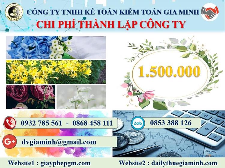 Chi phí thành lập doanh nghiệp sản xuất bánh kẹo tại Huyện Hóc Môn