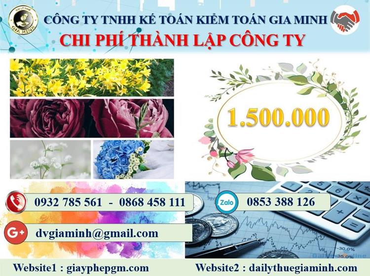 Chi phí thành lập doanh nghiệp sản xuất bánh kẹo tại Quận 2